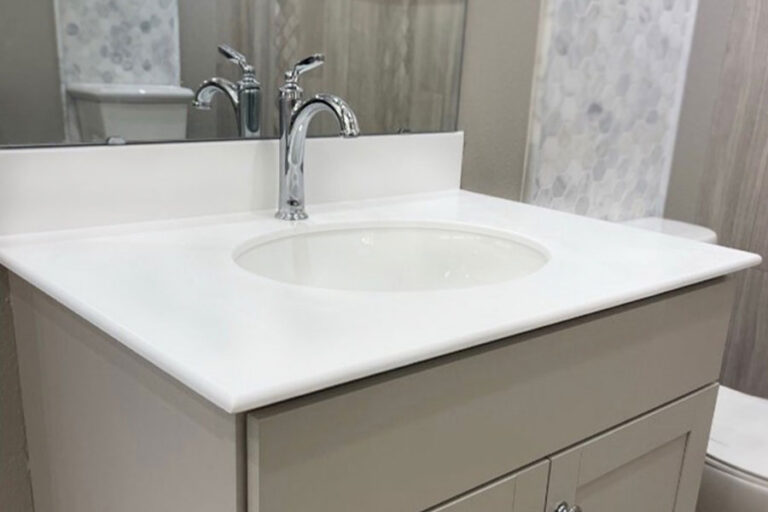 Solid Surface SlimLine vanity